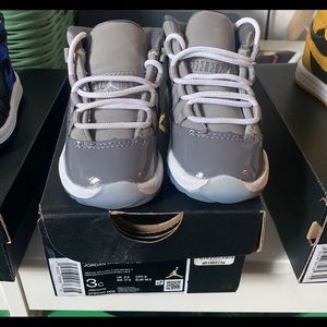 Infant Jordan Cool Grey 11s